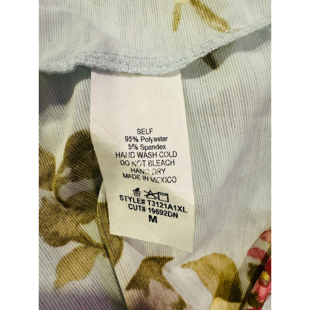 White Birch Vibrant Floral Print Top | NWOT | Sz X-Large - Picture 11 of 11